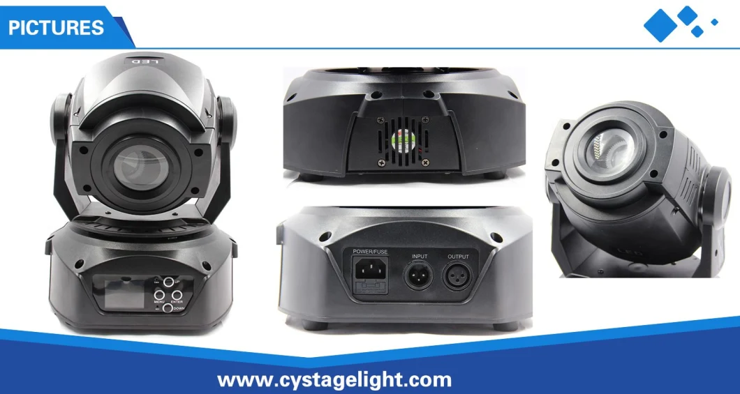 High Quality 90W Mini Spot LED Moving Head Effect Lighting