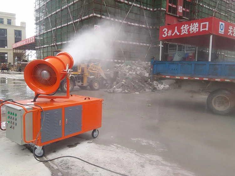 Disinfectant Fog Cannon Mist Blower Power Sprayer Haze Spraying Gun Machine