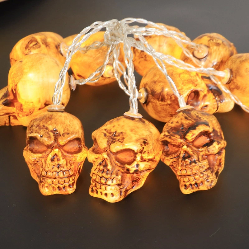 2022 Factory Wholesale Halloween LED String Lights IP42 LED Garland Spiders String Light