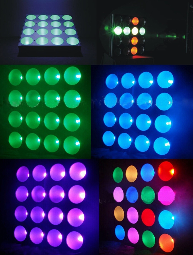 Icon Matrix 16PCS 30W 4in1 Blinder Effect Stage Light for Event