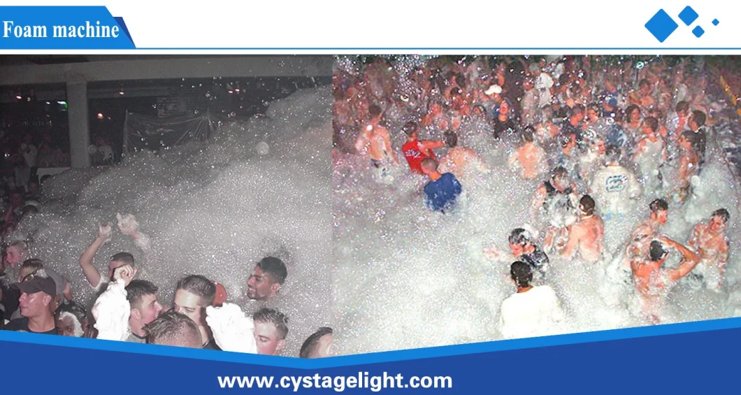 1500W Pool Party/Stage Flow Foam Machine Party Bubble Foam Machine