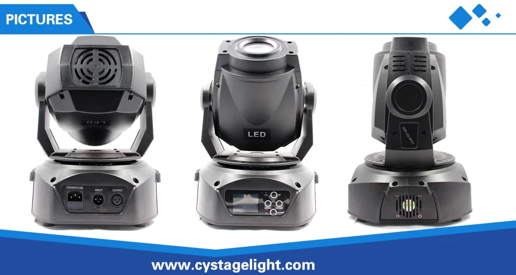 High Quality 90W Mini Spot LED Moving Head Effect Lighting