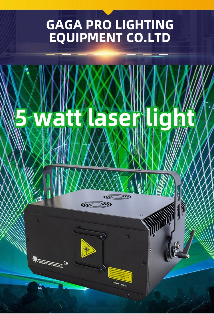 New RGB 3W Stage Nightclub Full-Color Animation Laser Light with Ce Certification (economic version)