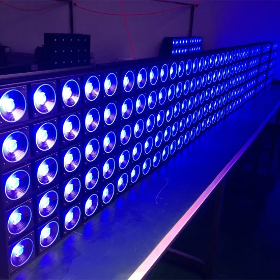 Luce del fascio di lavaggio dell'attrezzatura DMX512 della discoteca del club della barra della fase del DJ della matrice del LED 25*30W 3in1 RGB