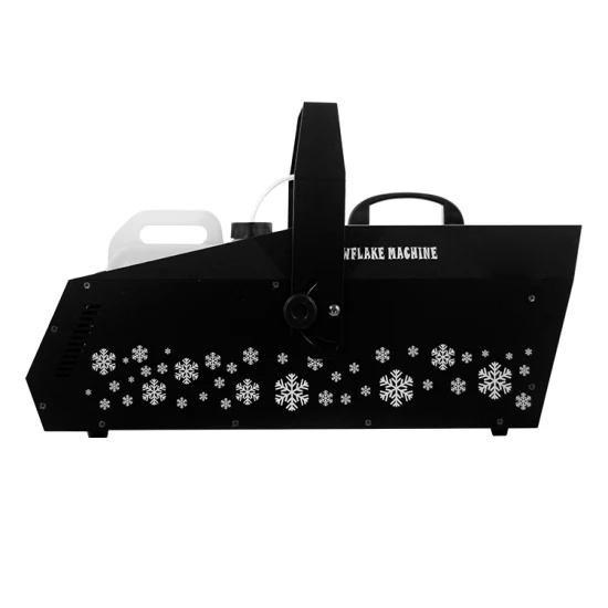 Sabbiatrice per neve a bolle da 1500 W con effetto scenico e telecomando DMX