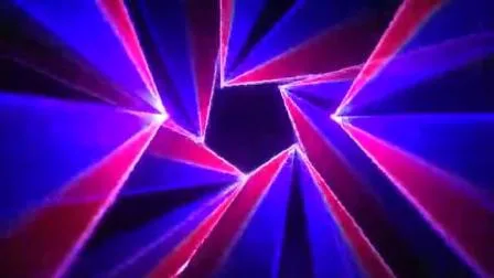 Nuova luce laser di animazione a colori per nightclub RGB 3W con certificazione Ce (versione economica)