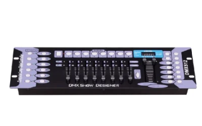 Vendita Controller per computer DMX512 standard internazionale da 4 pezzi per console luci da palco PAR DJ 512 Attrezzatura per controller DMX Discoteca