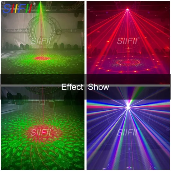 Luci laser da discoteca per feste a casa con luce a sfera magica a LED